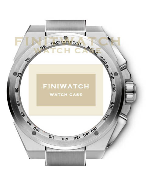 FINIWATCH 316L caixa de relógio de aço inoxidável FC006 homem caixa de relógios CHRONOGRAPH FABRICANTE